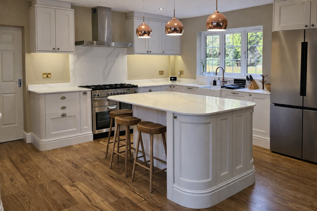 howdens kitchen elmbridge porcelain