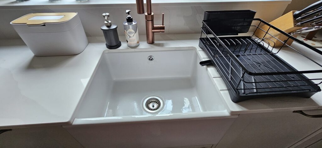 winterburn single bowl ceramic butler sink